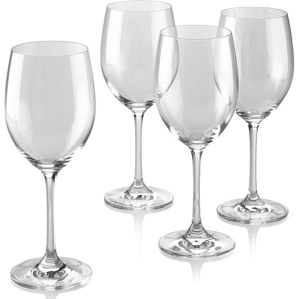 IMAGINATION Tall Stem Wine Glasses 19 Oz , ItalianStyle Wine Glasses